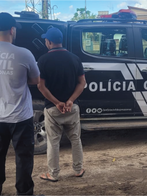 A Polícia Civil do Amazonas (PC-AM), por meio da 73ª Delegacia Interativa de Polícia (DIP) de Novo Aripuanã (a 227 quilômetros de Manaus), cumpriu, na última quinta-feira (23), um mandado de prisão preventiva contra um homem, de 32 anos, investigado por estupro de vulnerável praticado contra sua enteada, de 11 anos.